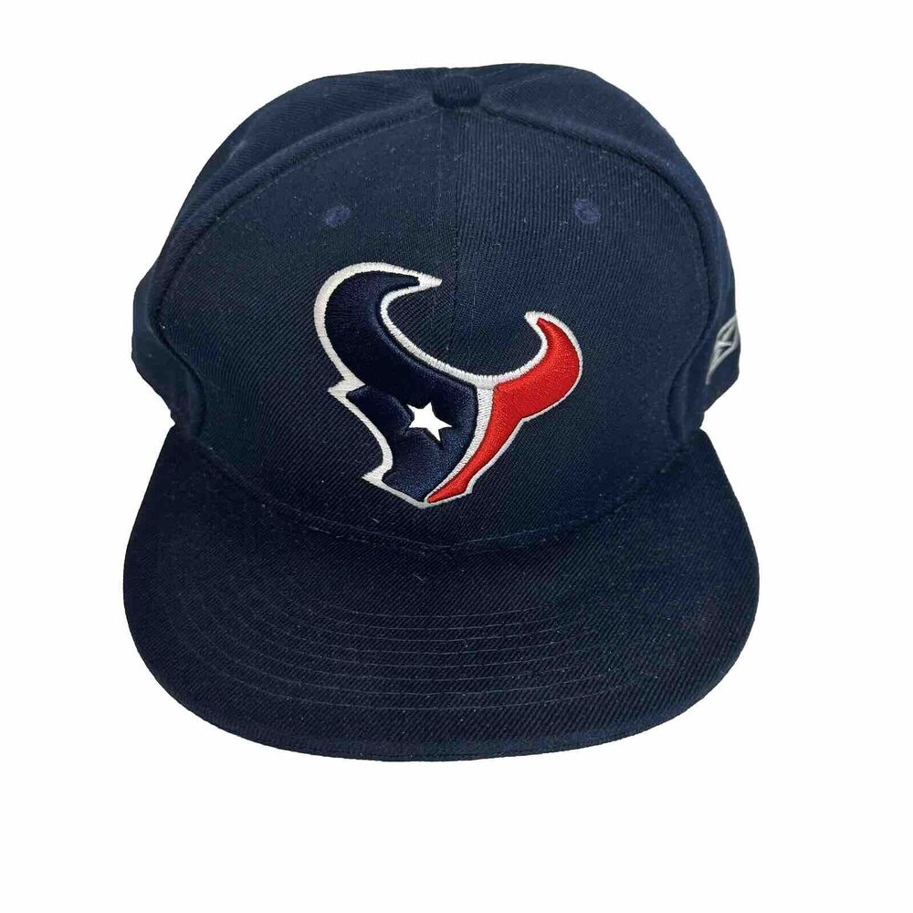 New Era 59Fifty Houston Texans Navy NFL On Field‎ Fitted Hat Cap Sz 7 7/8